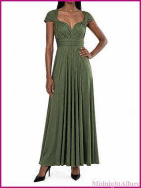 Convertible Maxi Infinity Dress Multi-Way Wrap Bridesmaid Formal